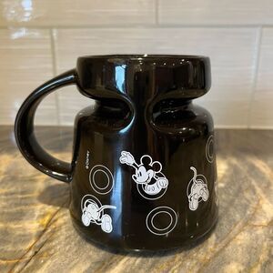 Mickey Mouse Portal Mug Black Ceramic 18oz Coffee Cup High wave Joe Beene